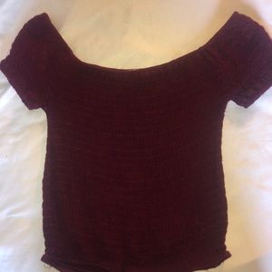 Brandy Melville off the shoulder top